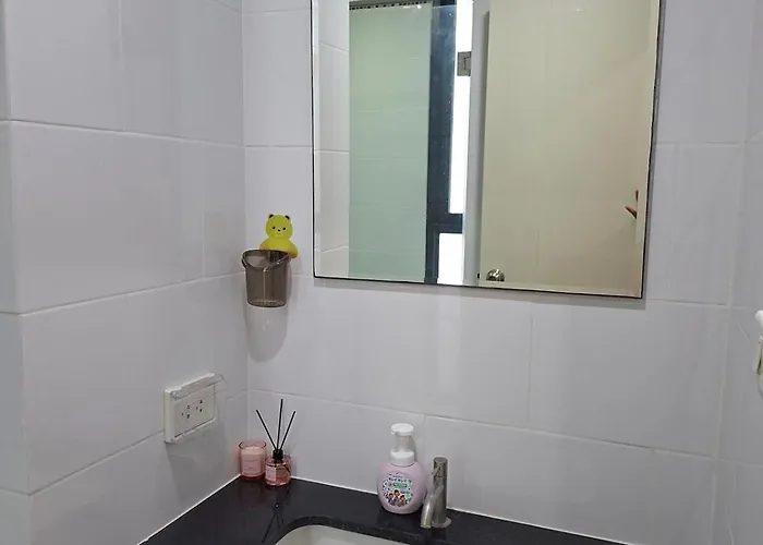 40sqm Corner 1br, 3 Mins Bts, 20 Mins Iconsiam Lägenhet Bangkok