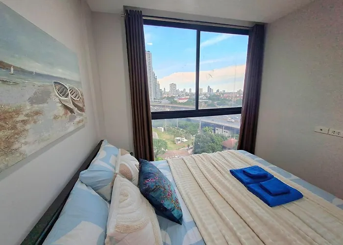 Lägenhet 40sqm Corner 1br, 3 Mins Bts, 20 Mins Iconsiam